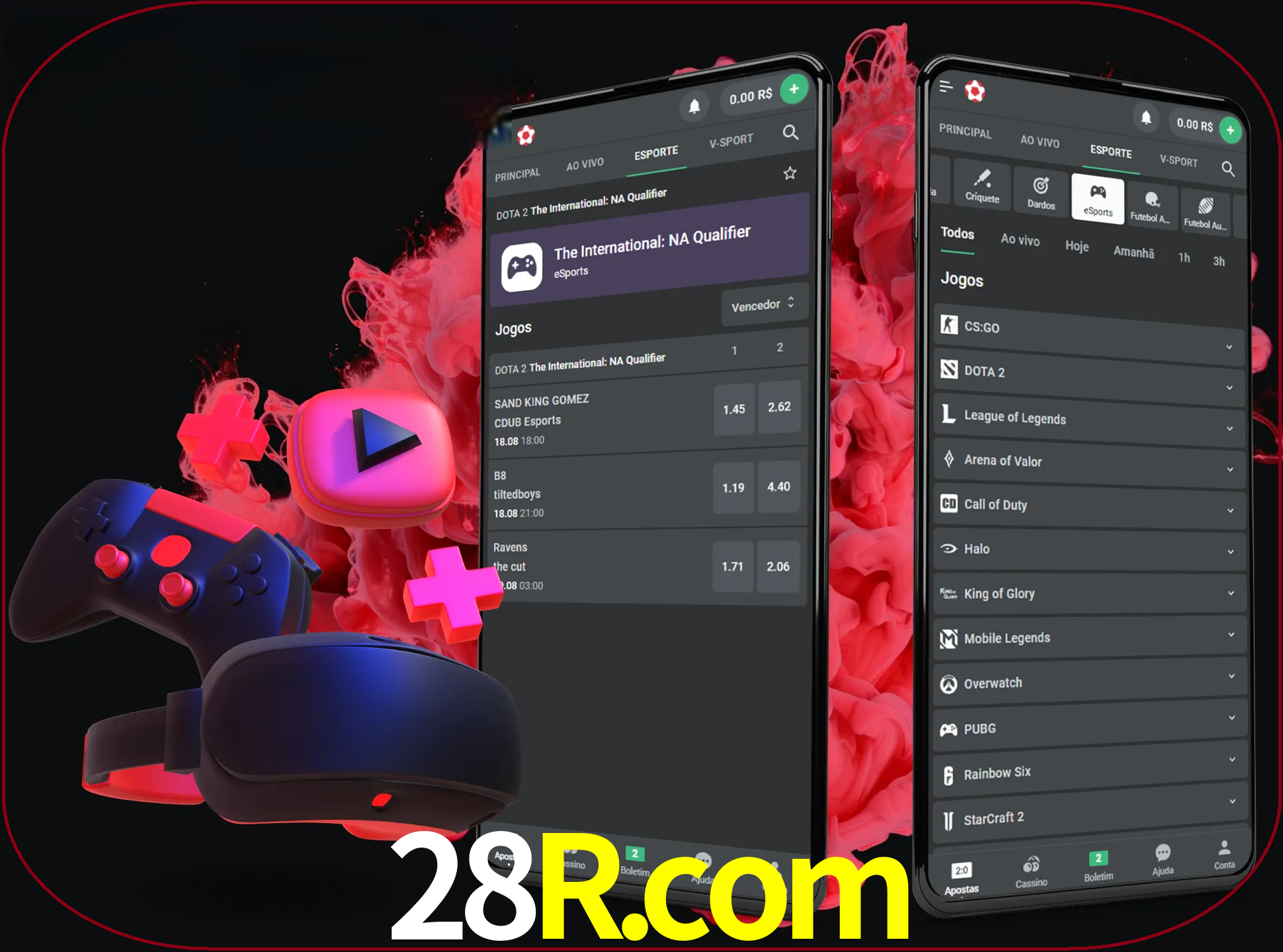 Para ter a aplicação móvel 28r no seu smartphone, basta descarregar o ficheiro apk e seguir as instruções.