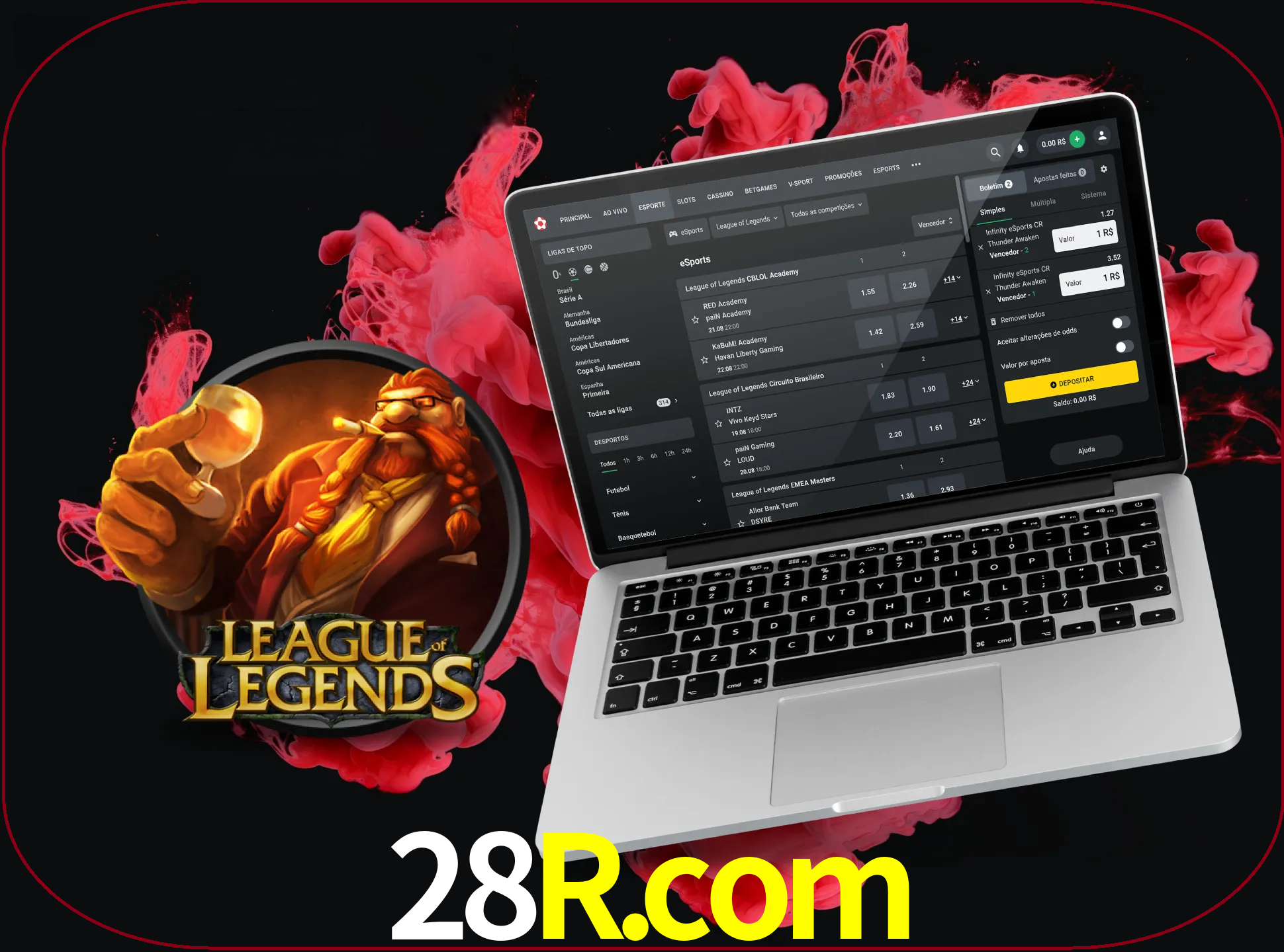 Se é um fã deste jogo, muitos torneios fantásticos que o vão surpreender estão disponíveis no 28r.